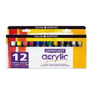 Daler-Rowney Graduate Acrylic 22ml Set