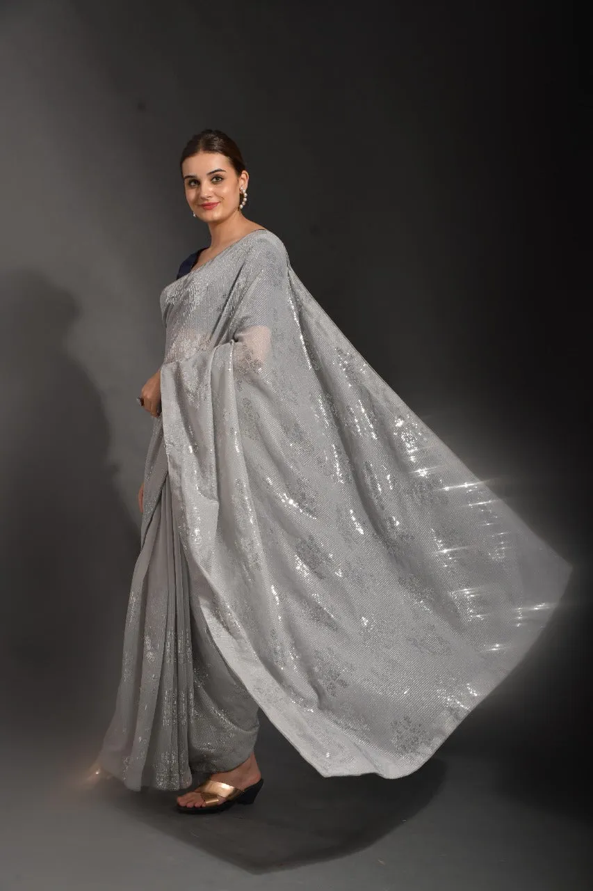 DEEKSHA GEORGETTE FESTIVE WEAR SAREE