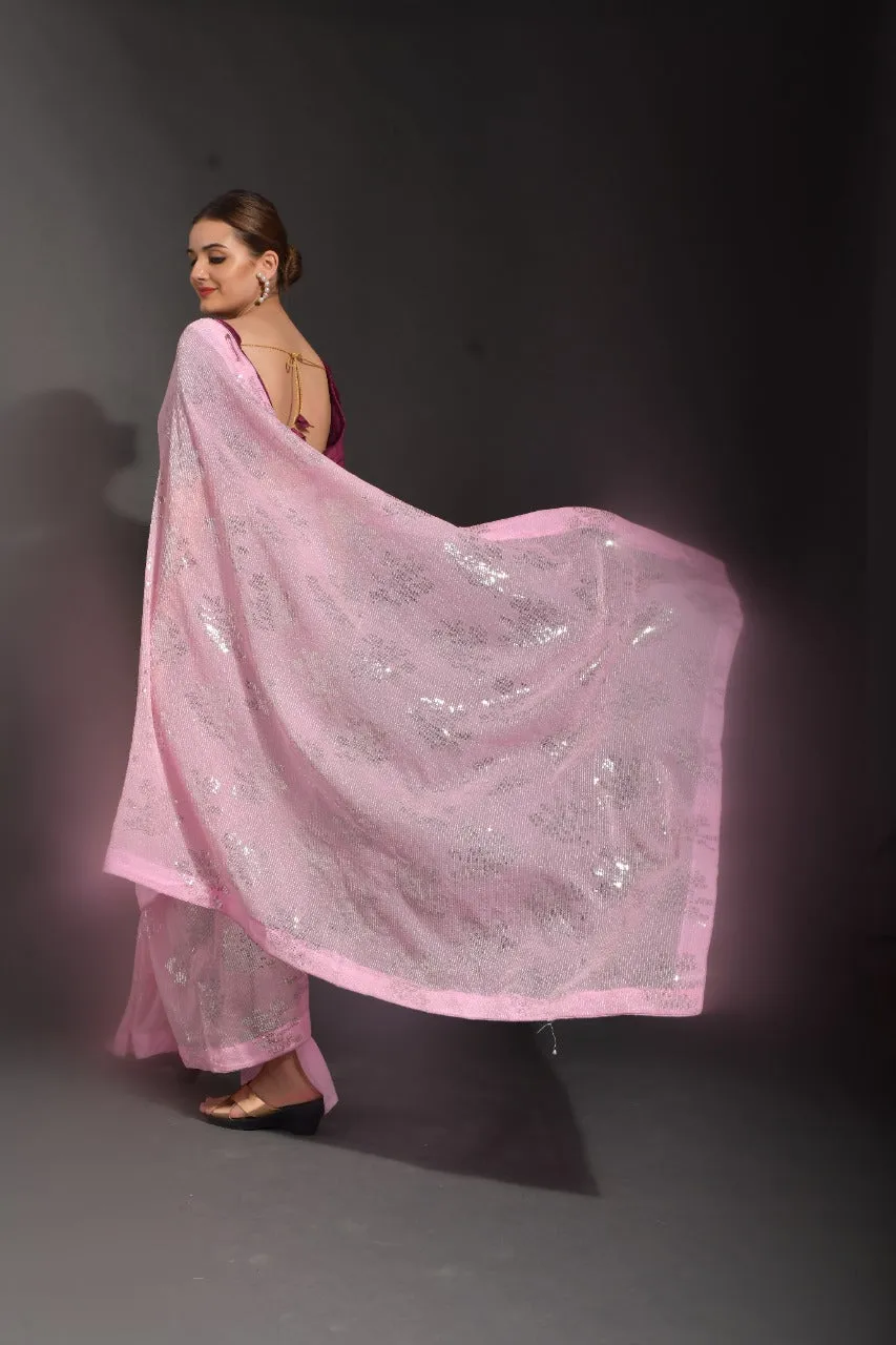 DEEKSHA GEORGETTE FESTIVE WEAR SAREE
