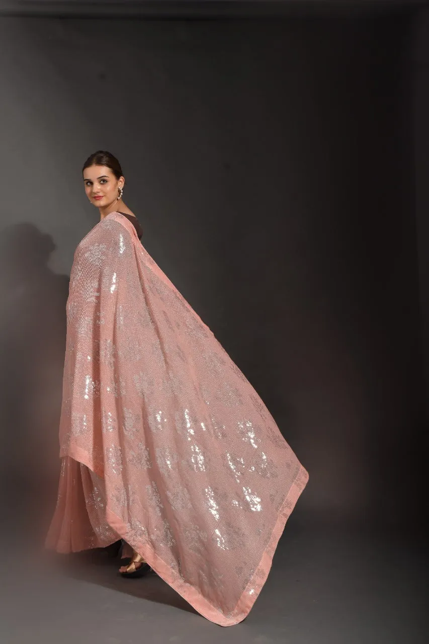 DEEKSHA GEORGETTE FESTIVE WEAR SAREE