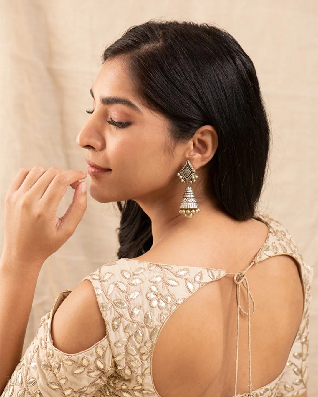 Festive Cone Jhumka