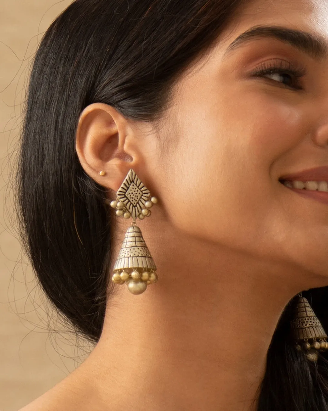 Festive Cone Jhumka