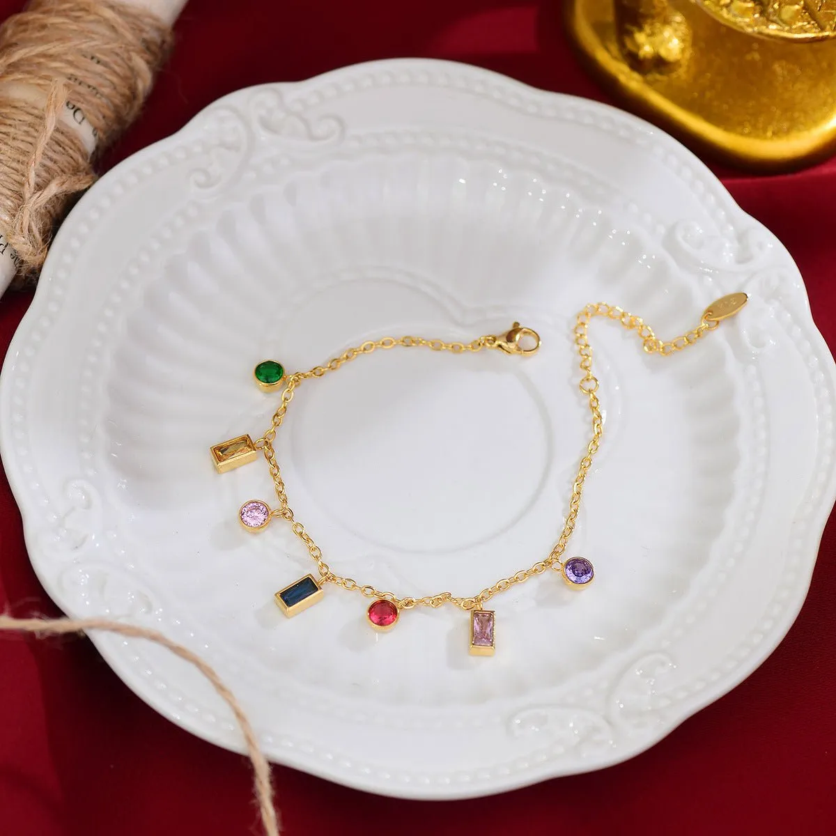 Festive Gem Collection (Necklace/Bracelet)