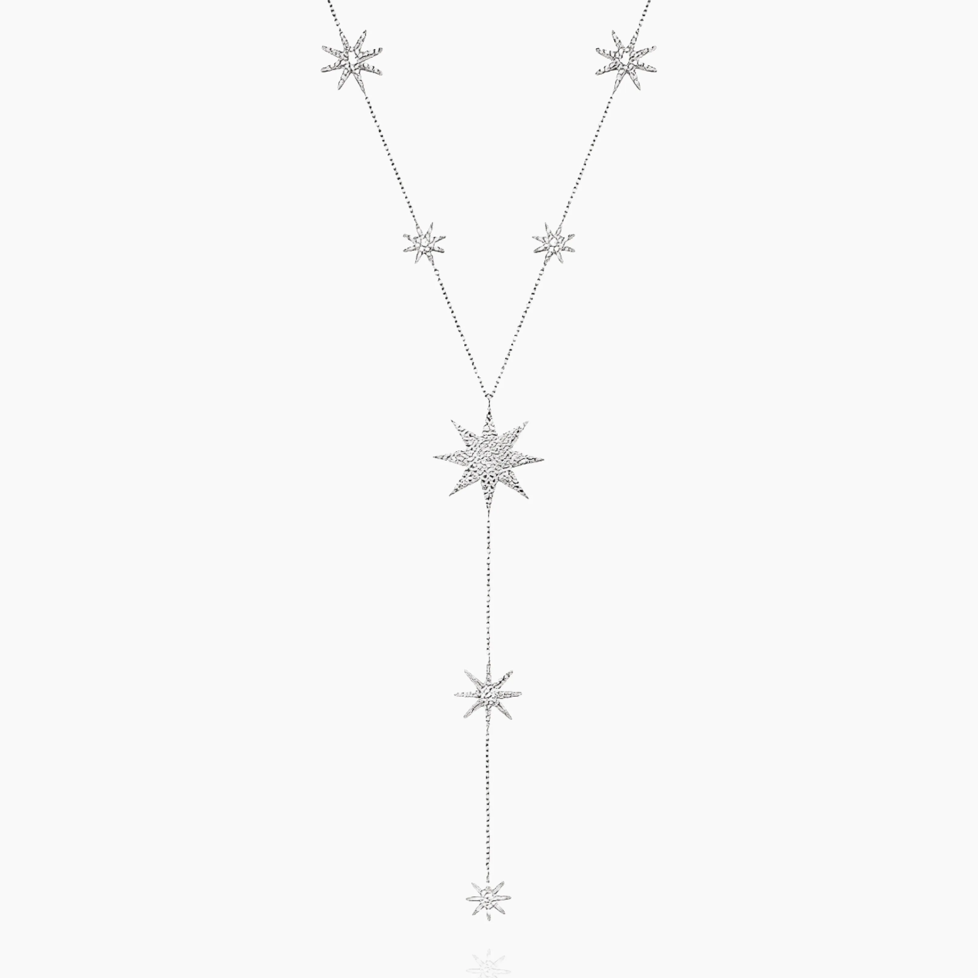 Festive Stars Y Shape Necklace