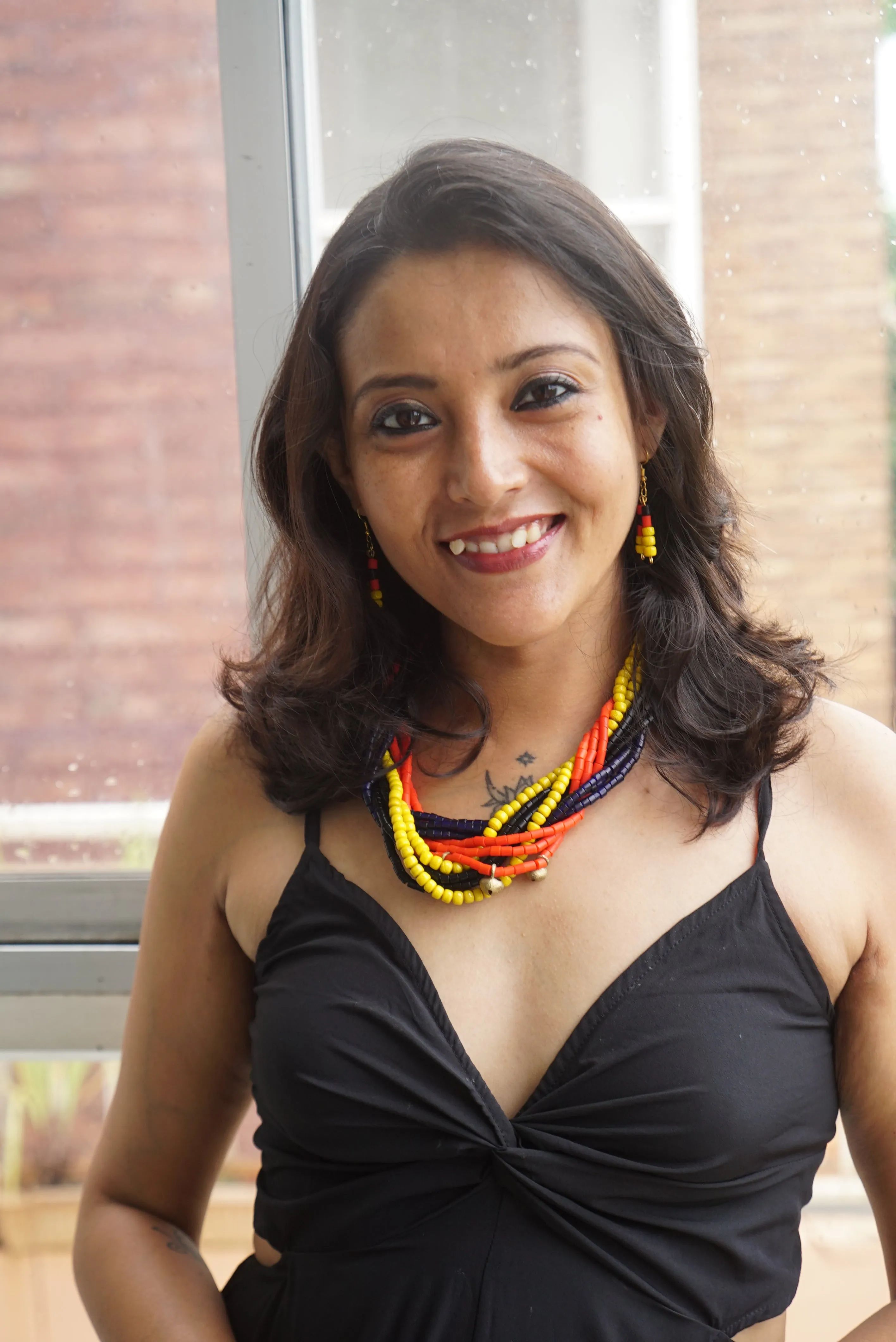 Gloria Naga Tribal Necklace & Earrings  set