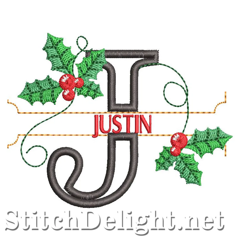 HOE0038 Festive Name Justin