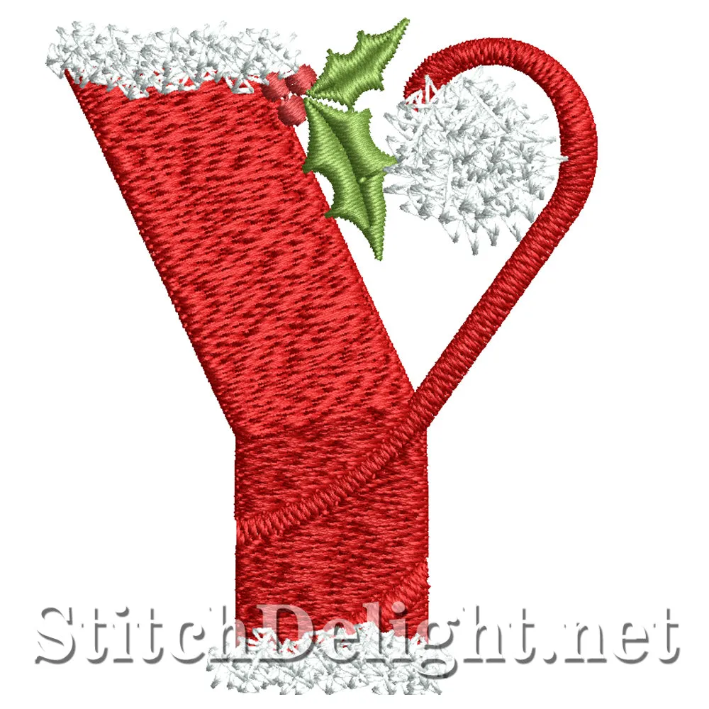 HOE0092 Jolly Festive Font Y