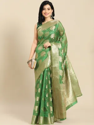 MAJI ORGANZA FESTIVE WEAR SAREE
