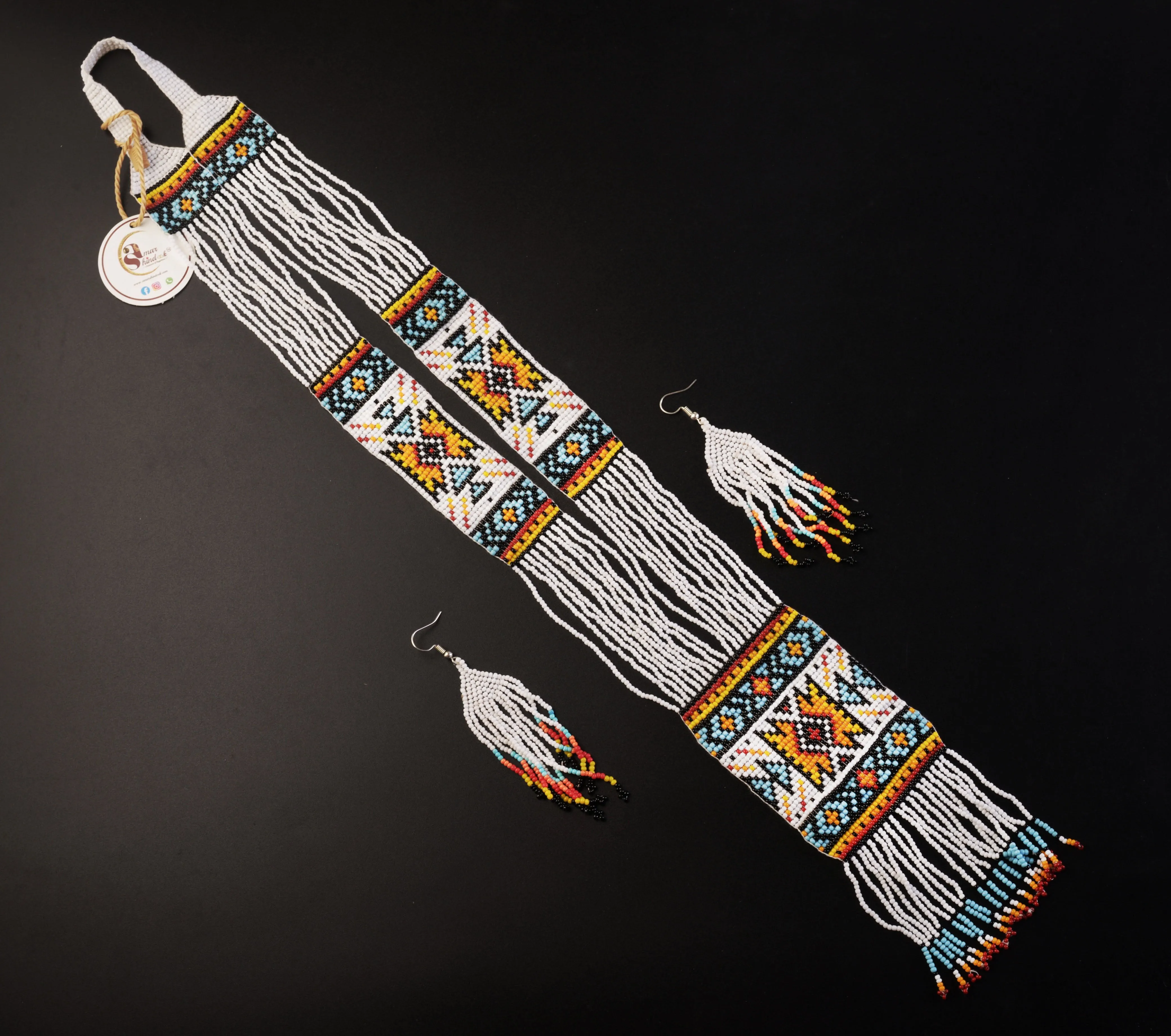 Orali Beads Necklace & Earrings Set