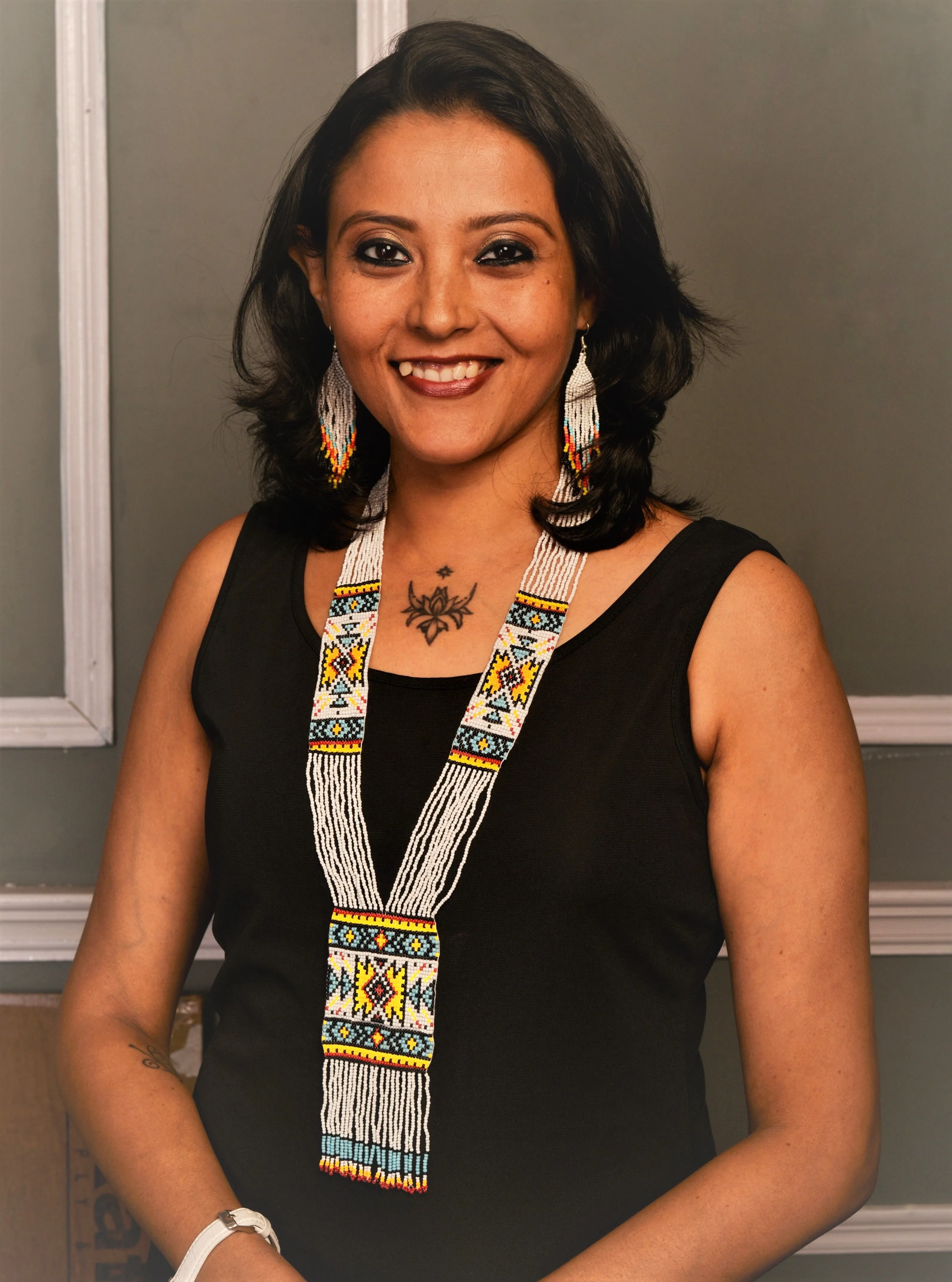 Orali Beads Necklace & Earrings Set