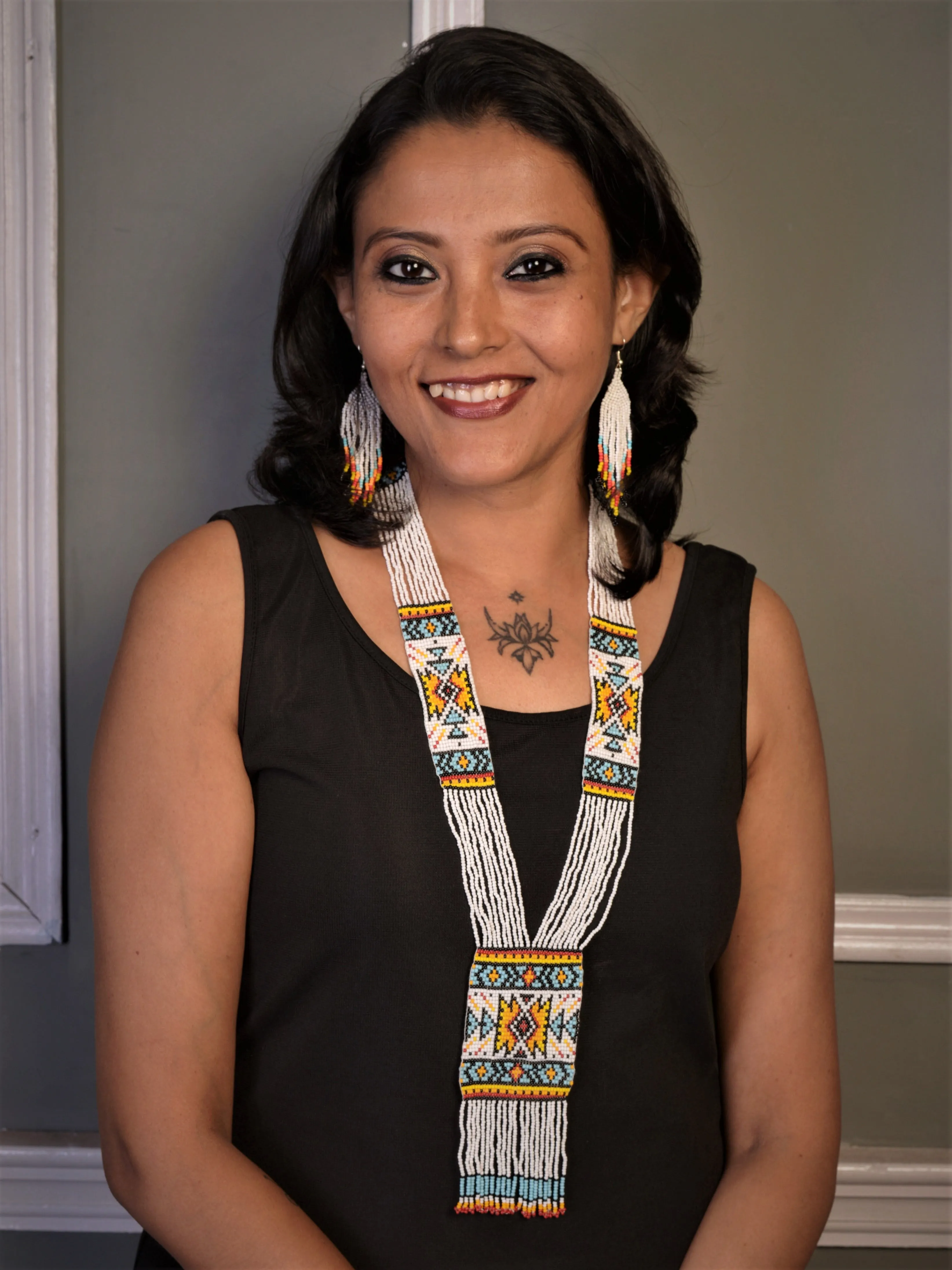 Orali Beads Necklace & Earrings Set