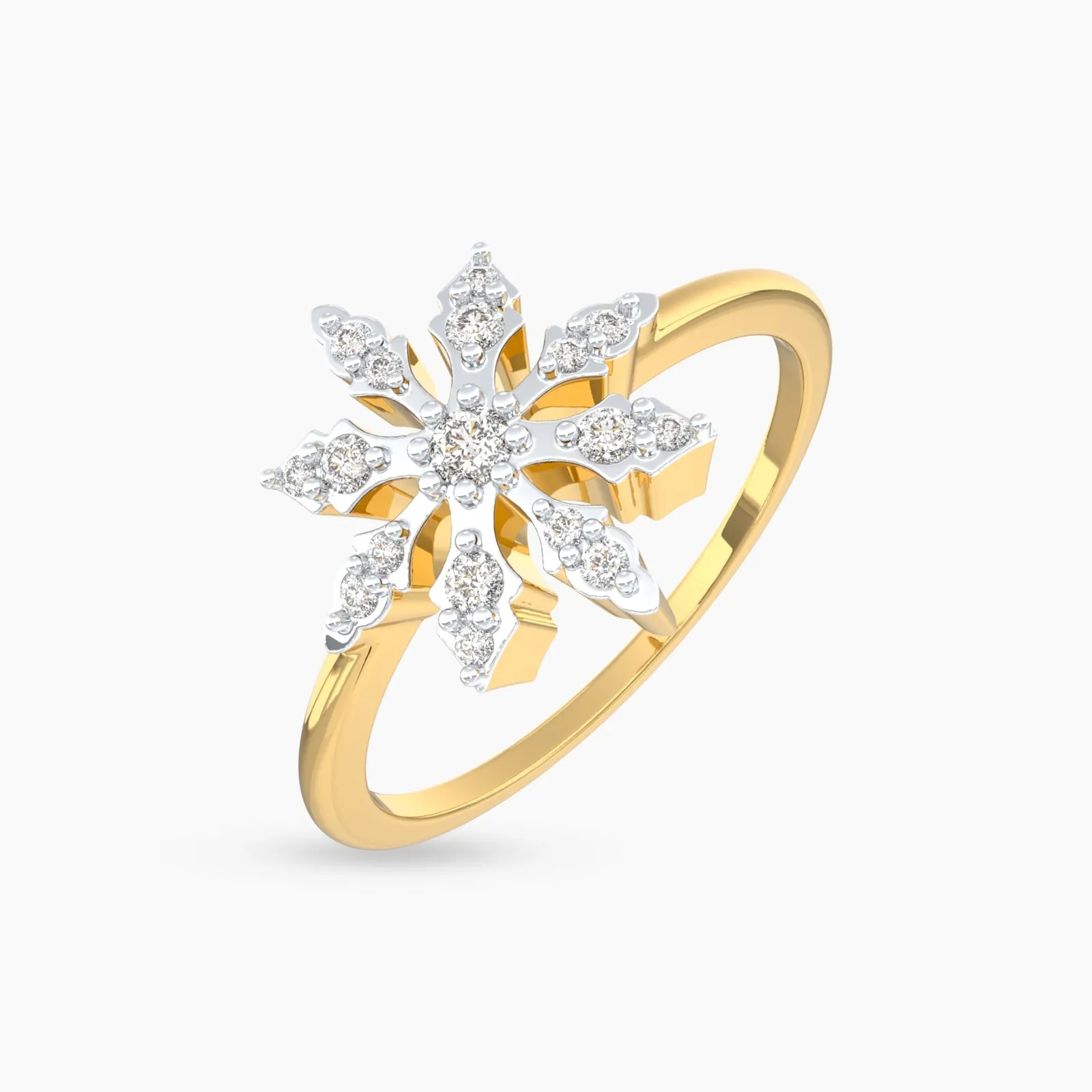 Peranakan Petals Diamond Ring