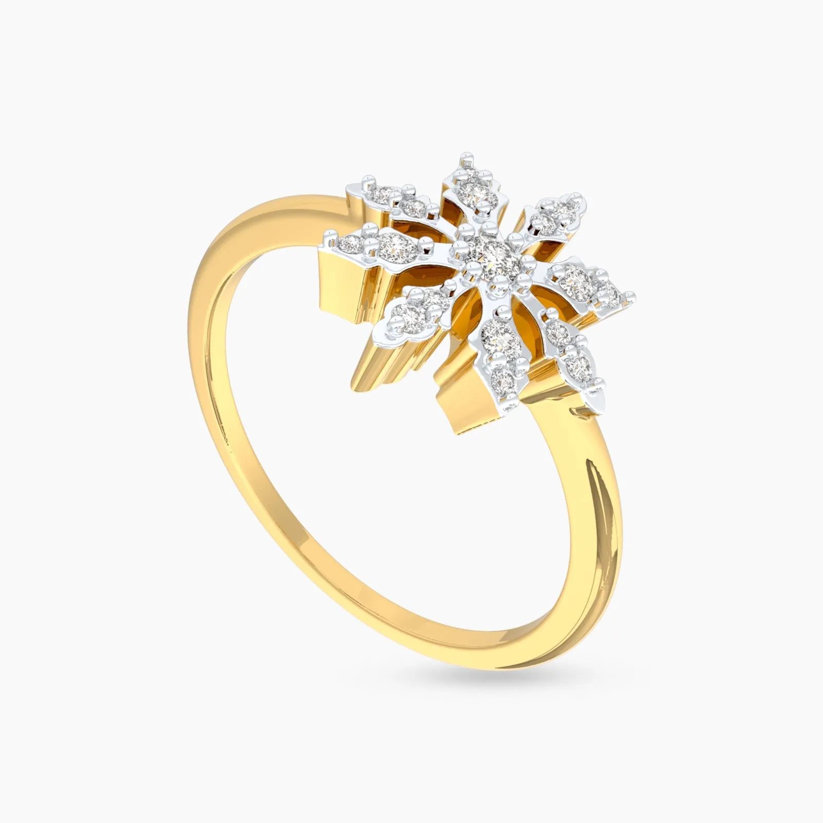 Peranakan Petals Diamond Ring