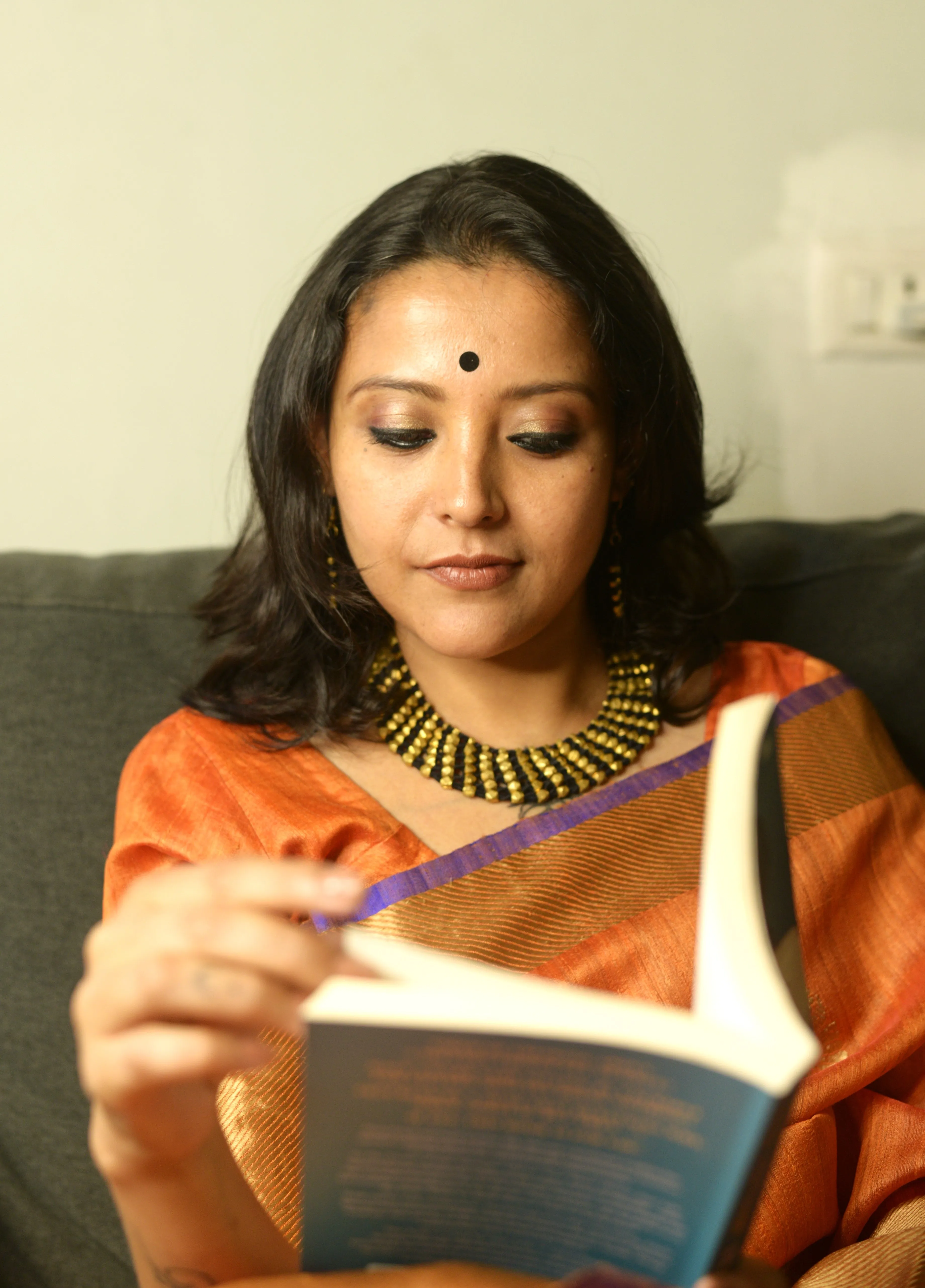 Radha Dokra Necklace & Earrings set
