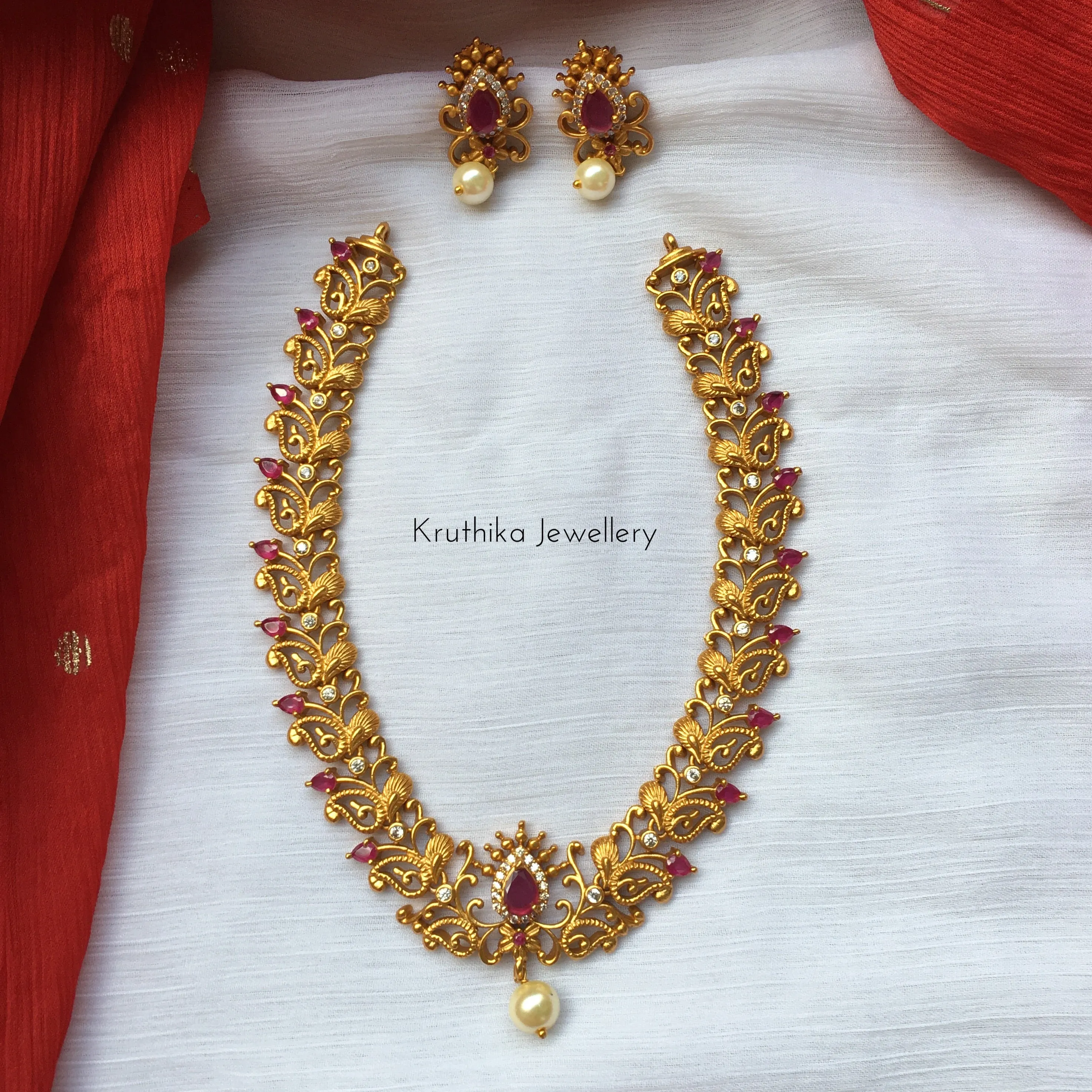 Simple mango necklace NC4