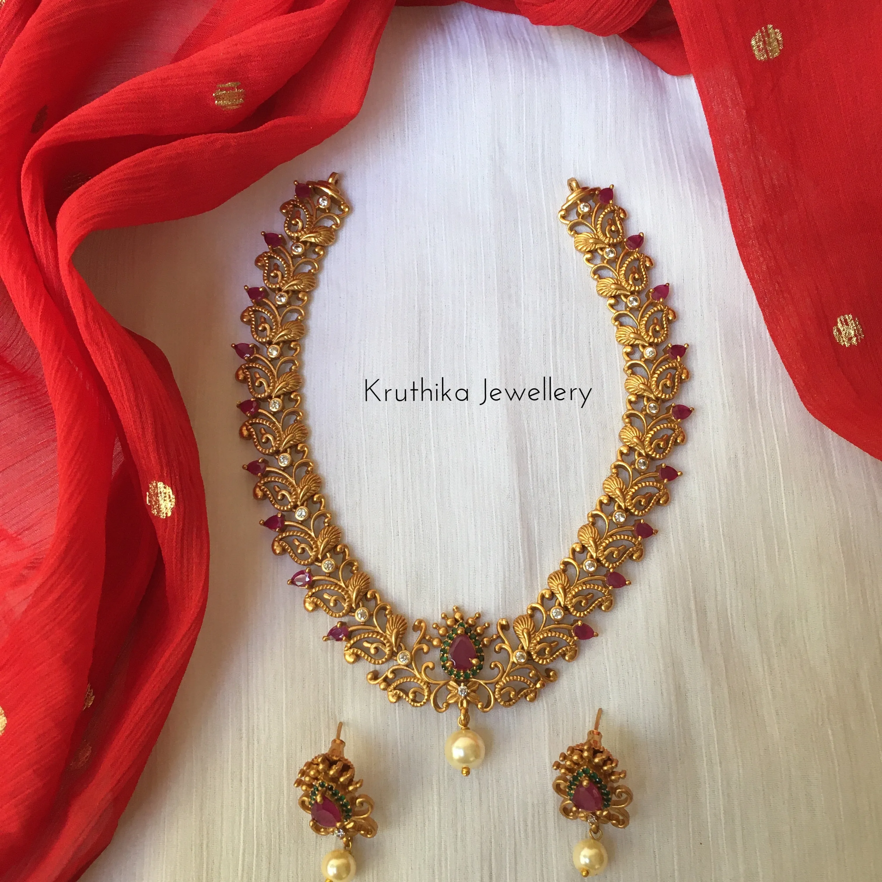 Simple mango necklace NC4